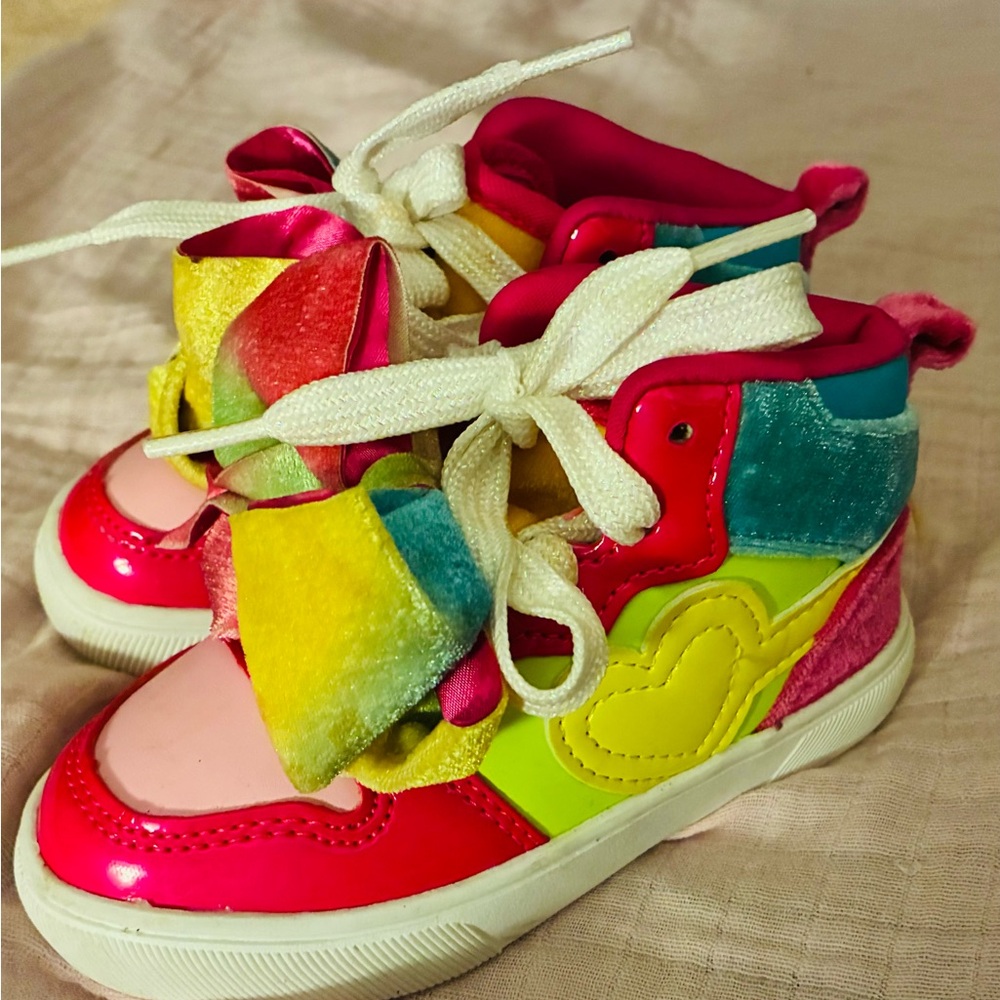 JoJo Siwa Multicolor High-Top Sneakers